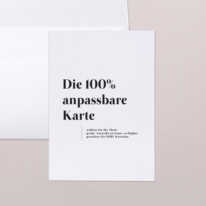 100% anpassbares Design