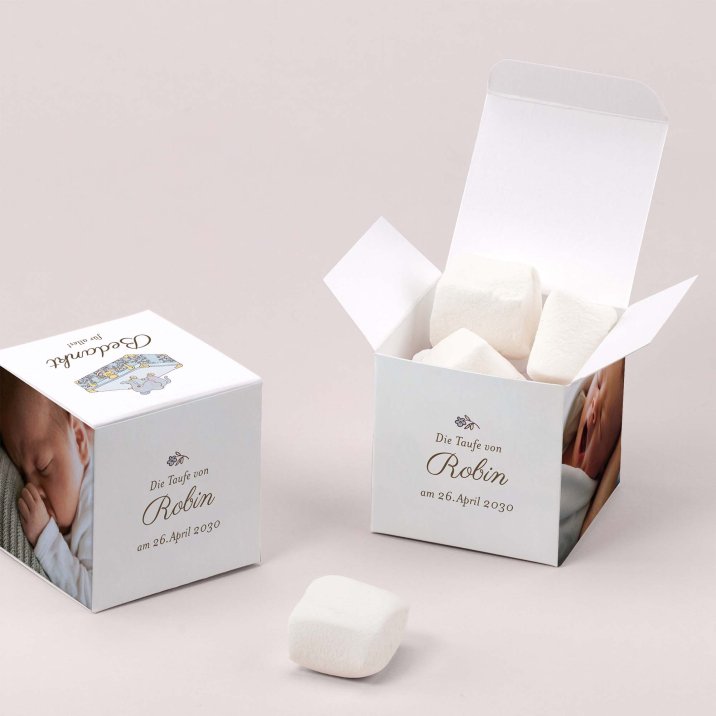 Mein erstes Porträt - blau