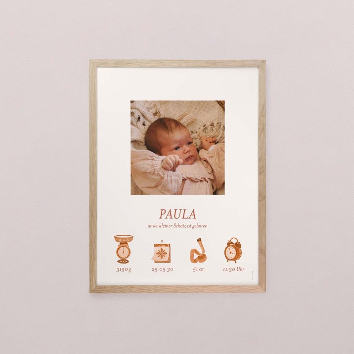 Fotostreifen-Terrakotta