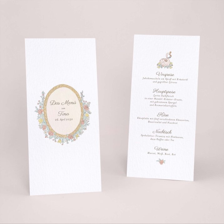 Mein erstes Porträt - rosa