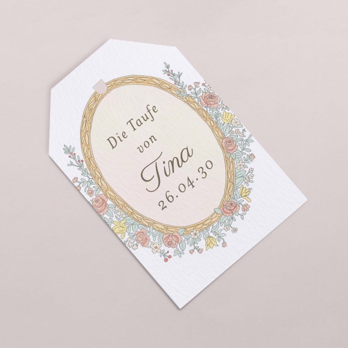 Mein erstes Porträt - rosa