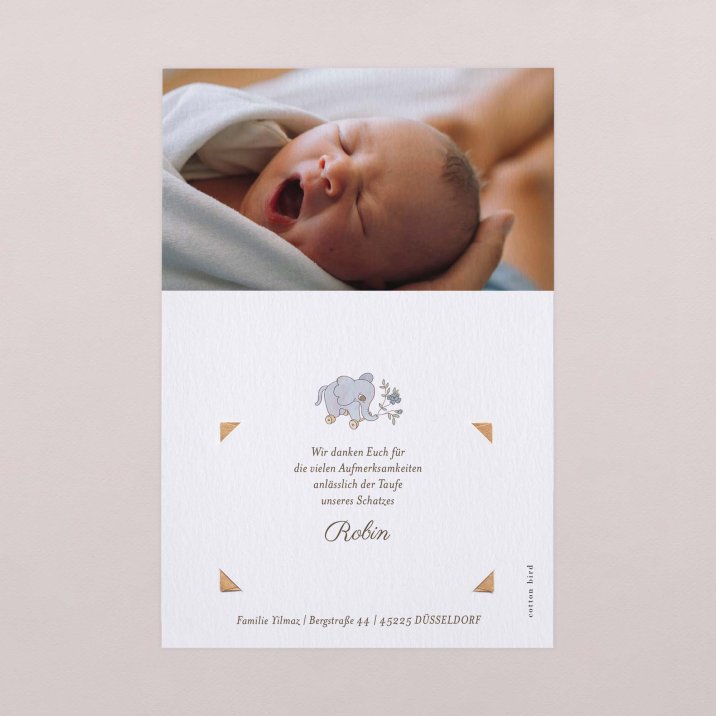 Mein erstes Porträt - blau