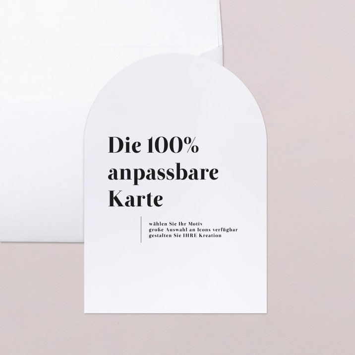 100% anpassbares Design