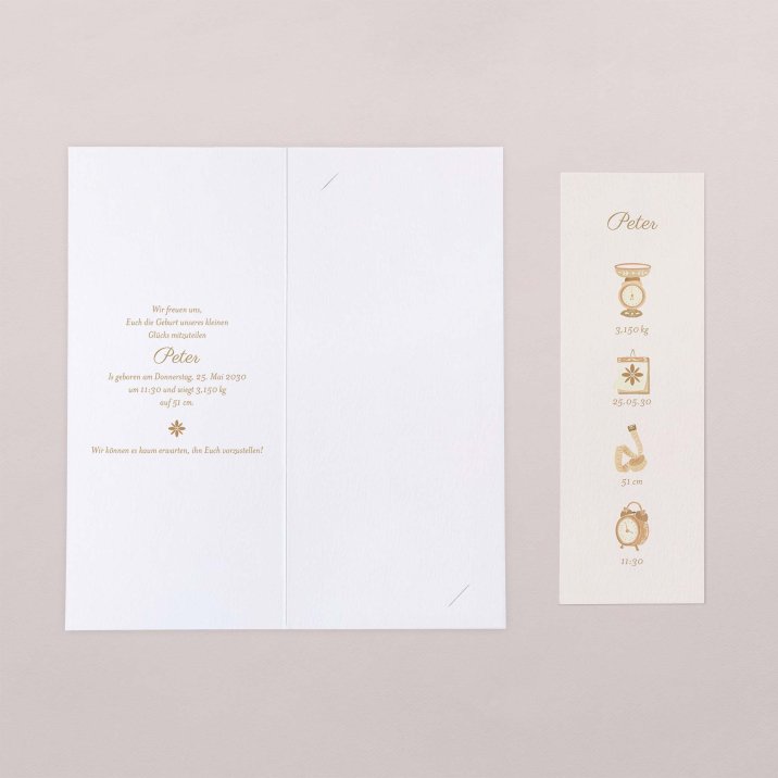 Fotostreifen - ocker