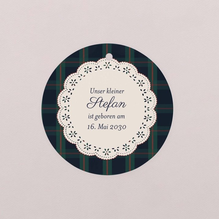 Claudine - tartan
