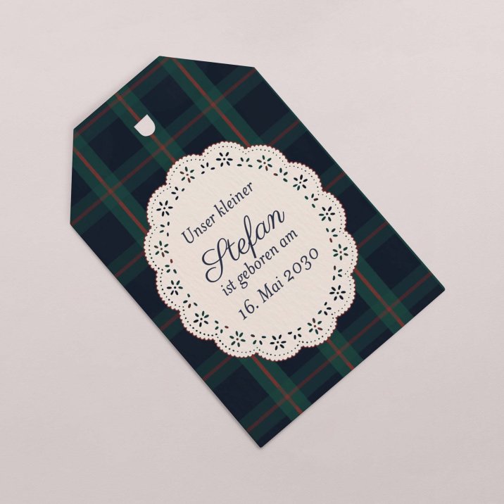 Claudine - tartan