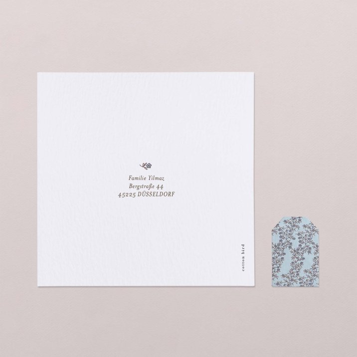 Mein erstes Porträt - blau