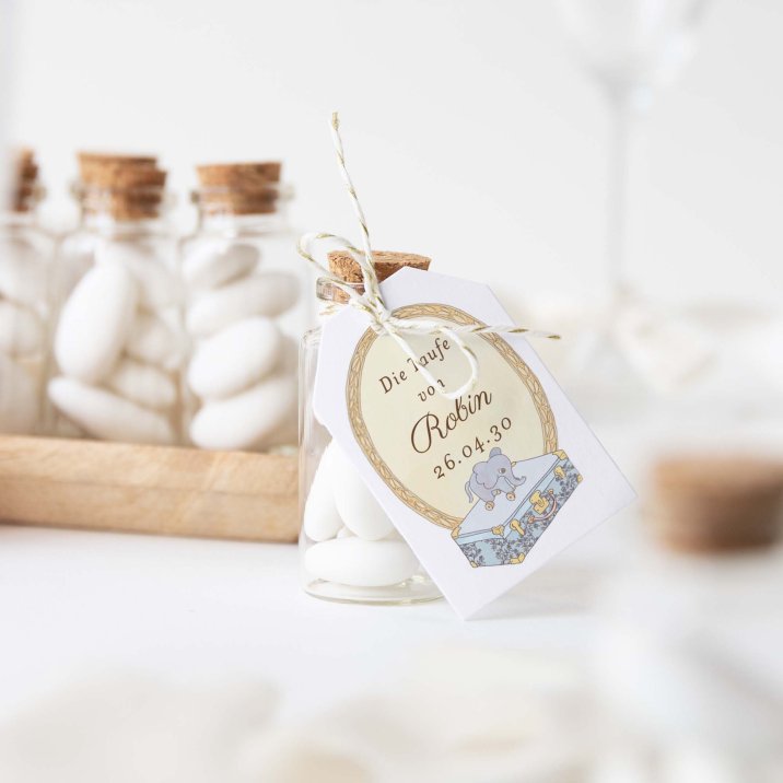 Mein erstes Porträt - blau