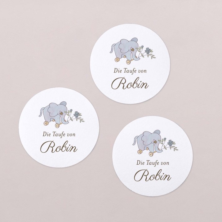 Mein erstes Porträt - blau