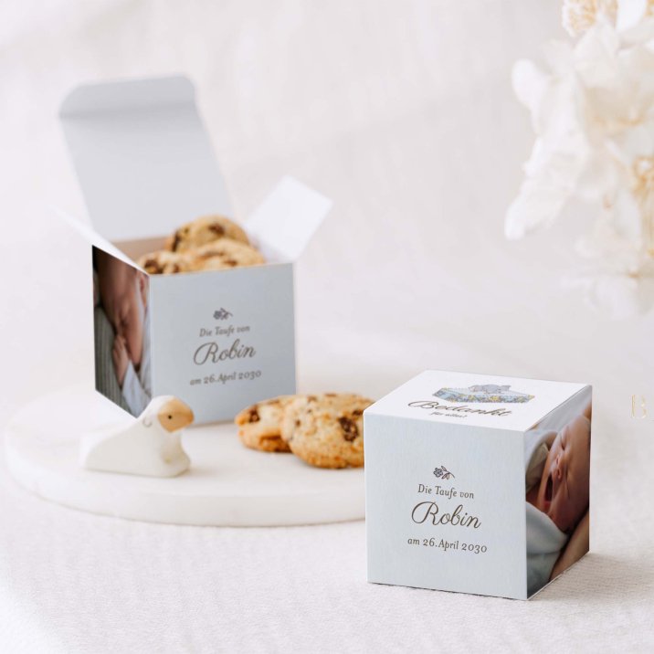 Mein erstes Porträt - blau