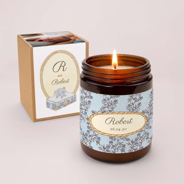 Mein erstes Porträt - blau