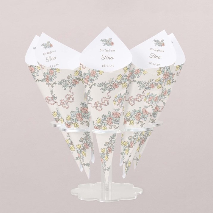 Mein erstes Porträt - rosa