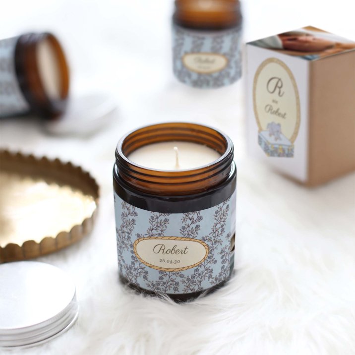 Mein erstes Porträt - blau