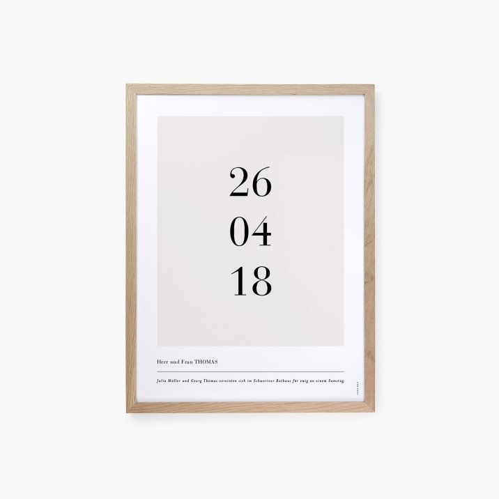 Datum Poster