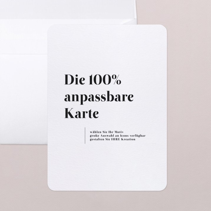 100% anpassbares Design