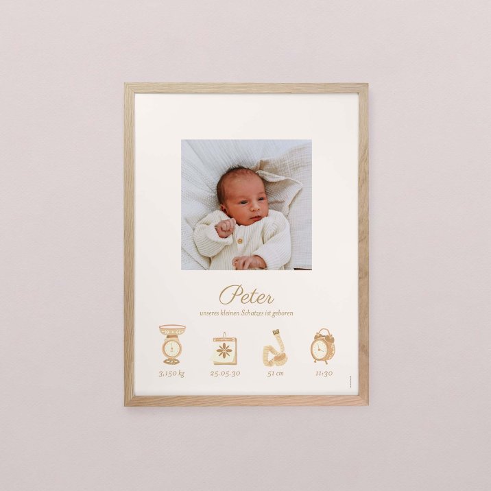 Fotostreifen - ocker