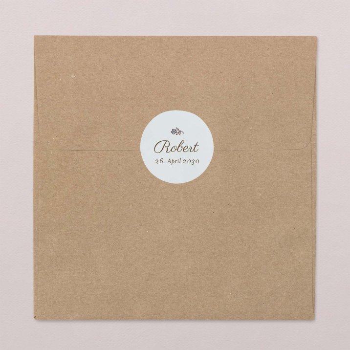 Mein erstes Porträt - blau