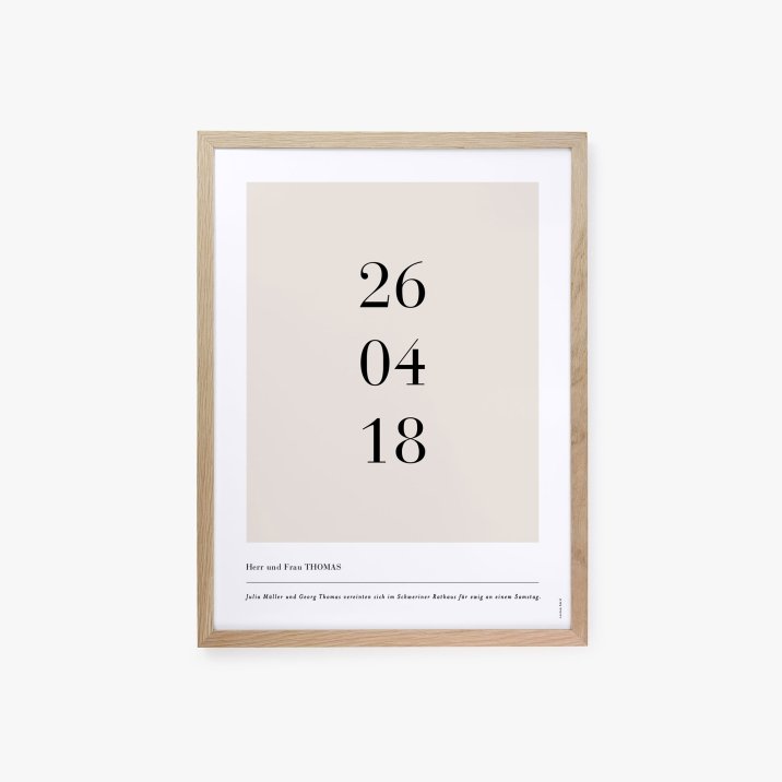 Datum Poster