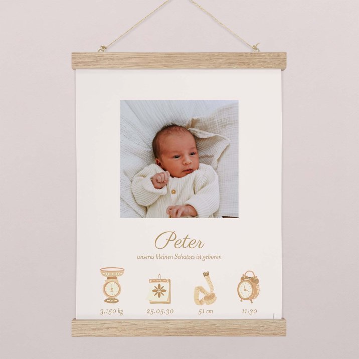 Fotostreifen - ocker