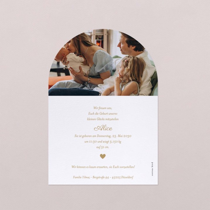 Fotostreifen - Gold