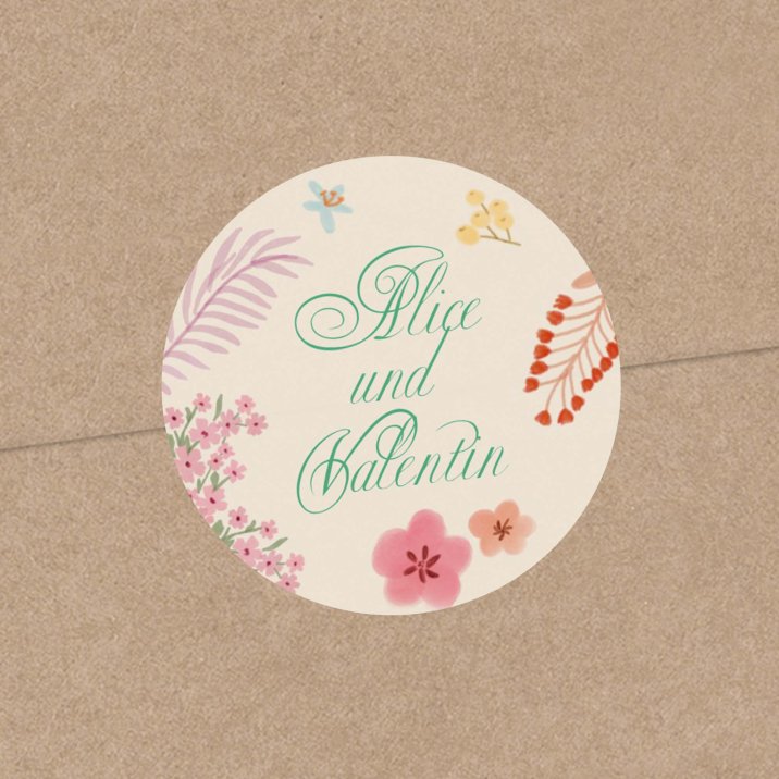 Pastel flowers