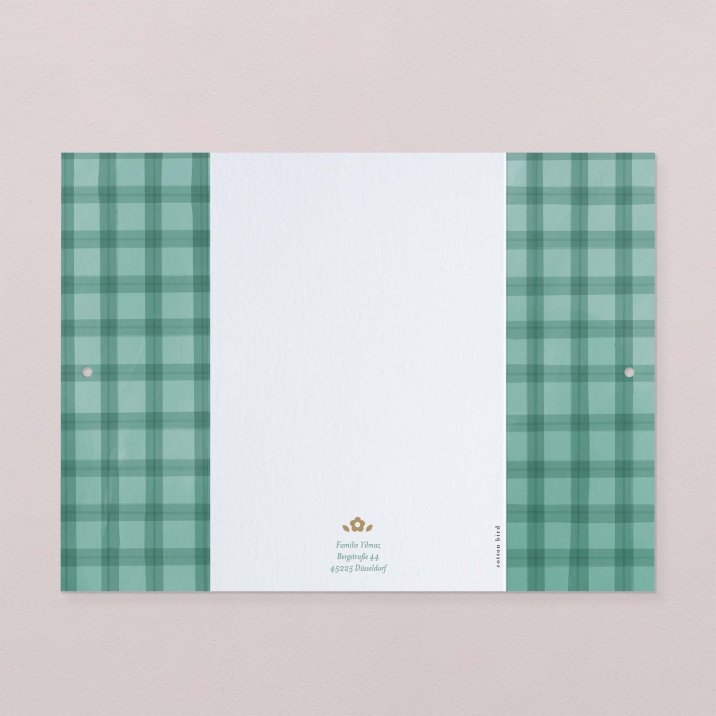 Green tartan
