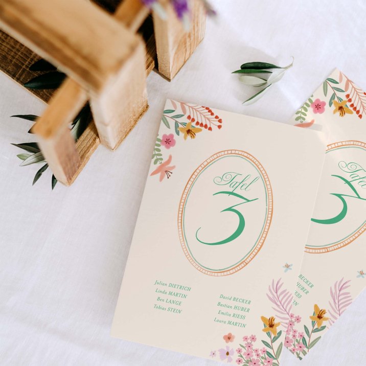 Pastel flowers