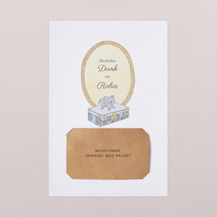 Mein erstes Porträt - blau