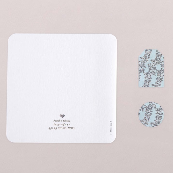 Mein erstes Porträt - blau