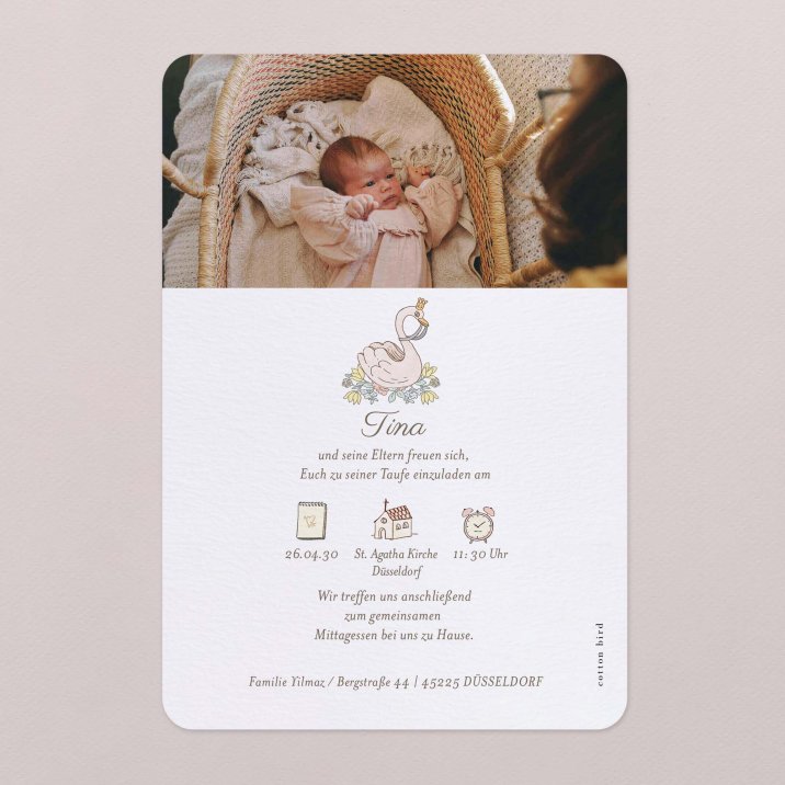 Mein erstes Porträt - rosa