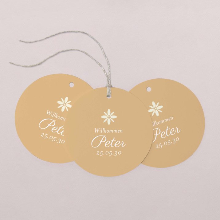 Fotostreifen - ocker