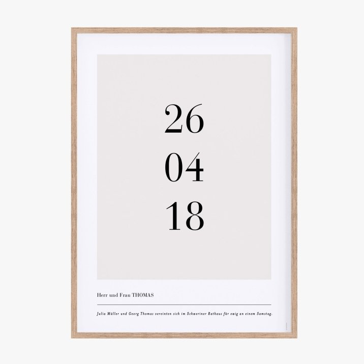 Datum Poster