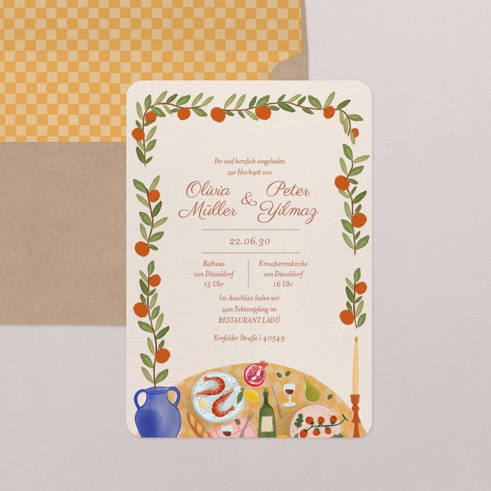 Colorful table