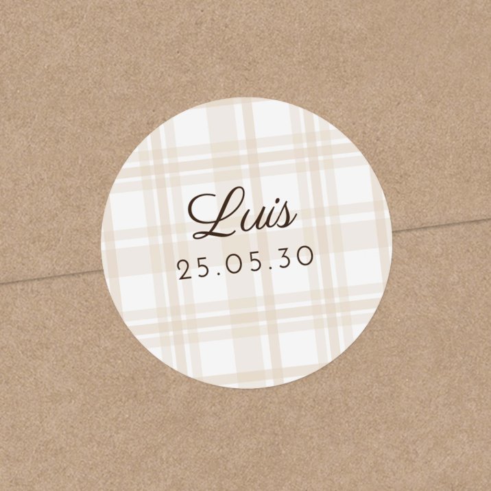 Beige Tartan
